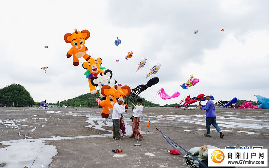 2024年贵阳白云国际风筝会暨全国风筝邀请赛举行(图3)