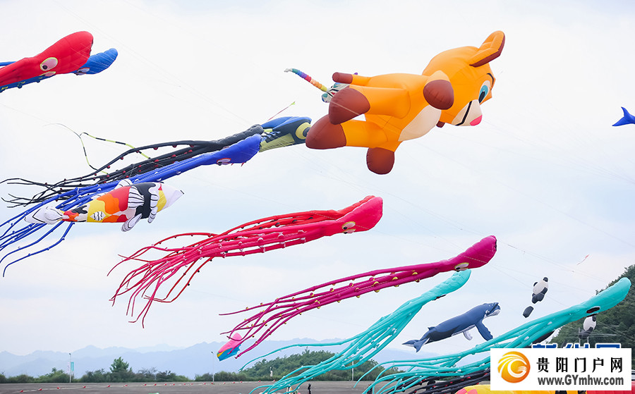 2024年贵阳白云国际风筝会暨全国风筝邀请赛举行(图12)