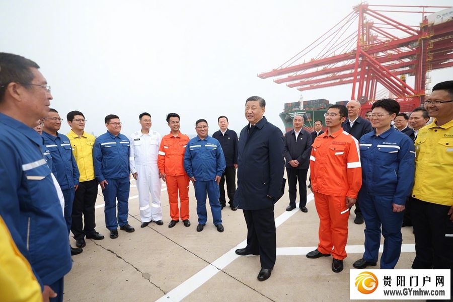 习近平在山东日照市考察调研(图3)