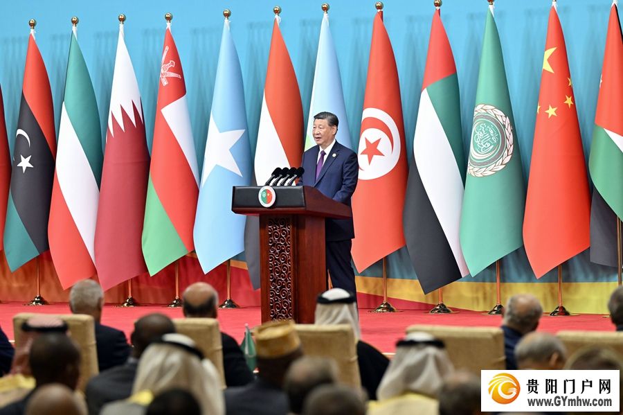 习近平出席中阿合作论坛第十届部长级会议开幕式并发表主旨讲话(图4)