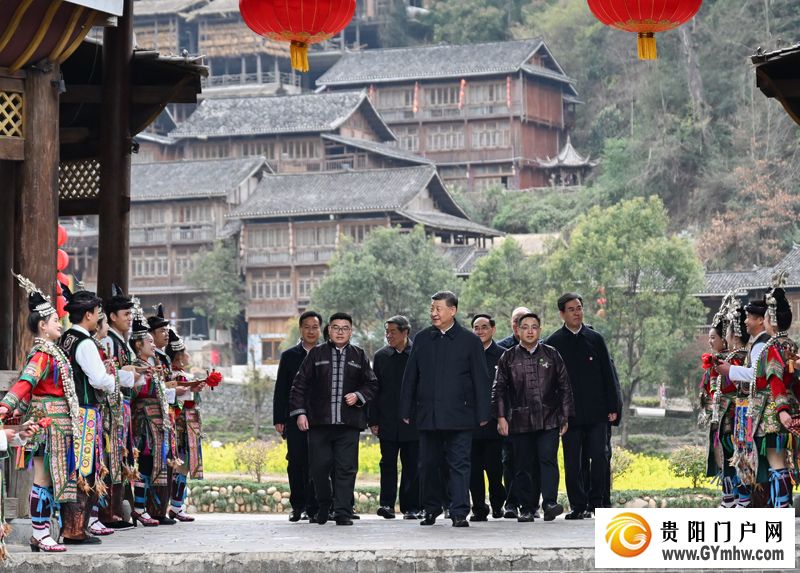 习近平在贵州考察时强调：坚持以高质量发展统揽全局 在中国式现代化进程中展现贵州新风采(图1)