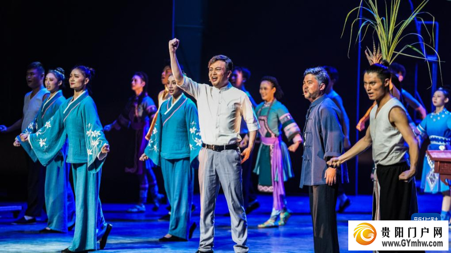 民族歌舞剧《山河同心》在贵阳上演(图3)